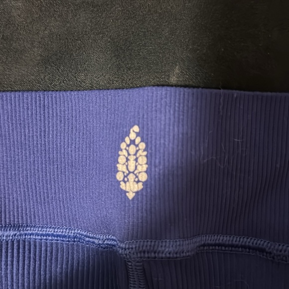 FP movement Dark Blue High Waisted Biker Short - Picture 2 of 2